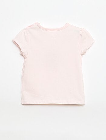 Camiseta de punto con mangas cortas