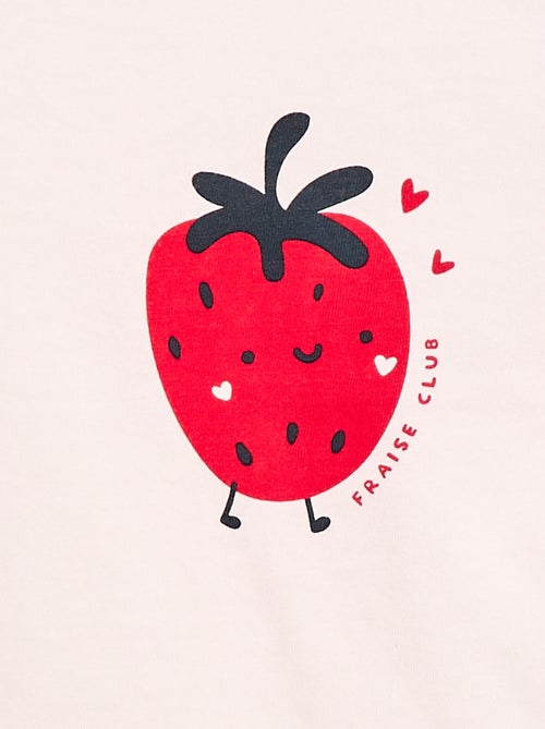 Camiseta de punto con mangas cortas - Kiabi