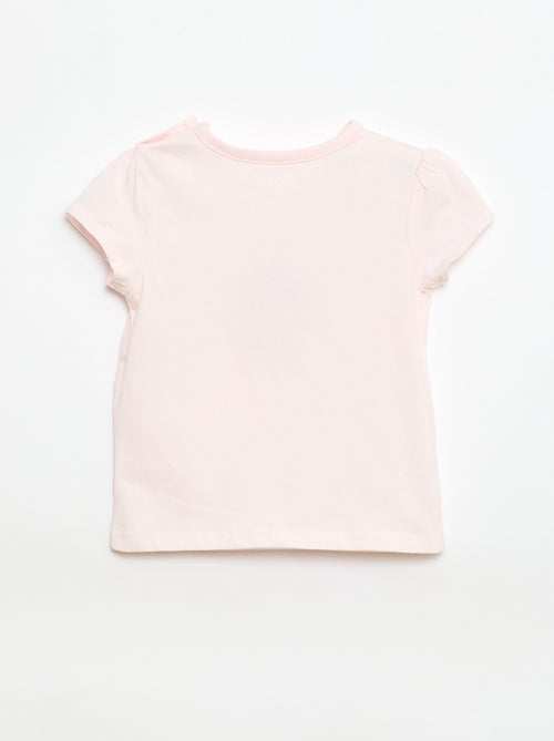 Camiseta de punto con mangas cortas - Kiabi