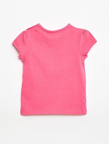 Camiseta de punto con mangas cortas