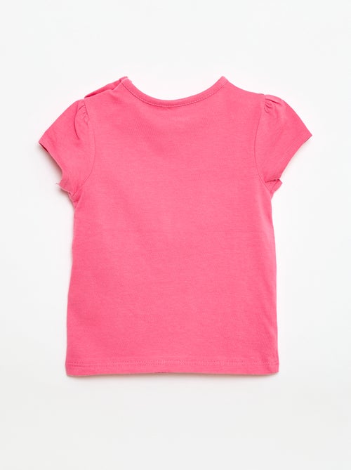 Camiseta de punto con mangas cortas - Kiabi