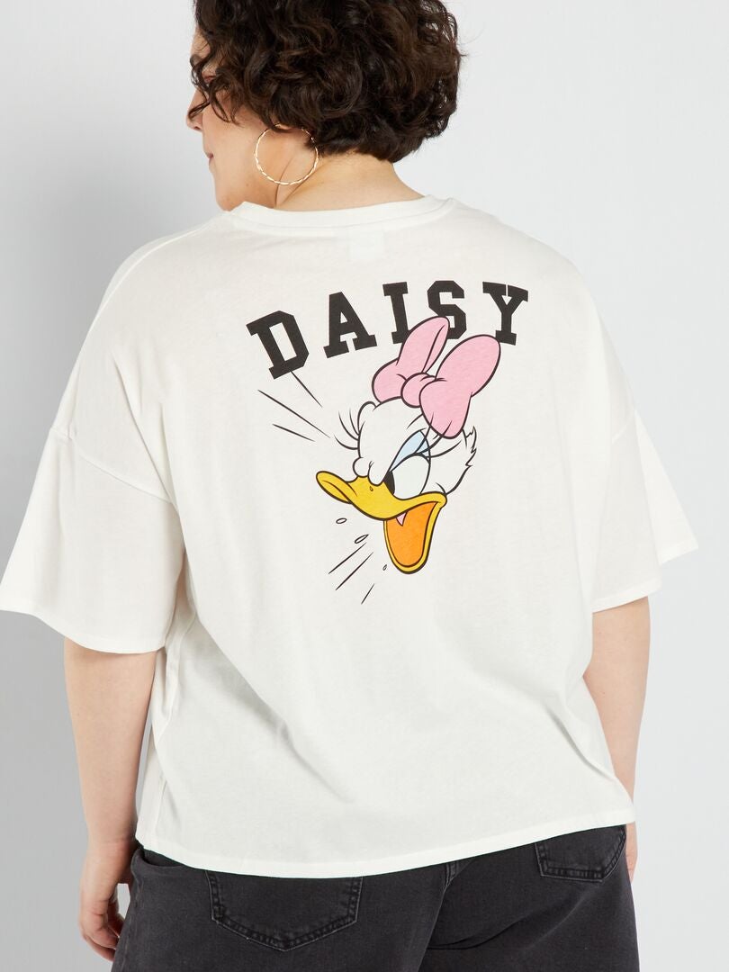 Camiseta de punto 'Daisy' BLANCO - Kiabi