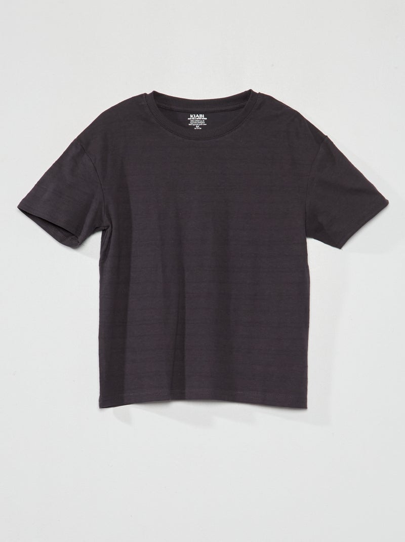 Camiseta de punto de fantasía GRIS - Kiabi