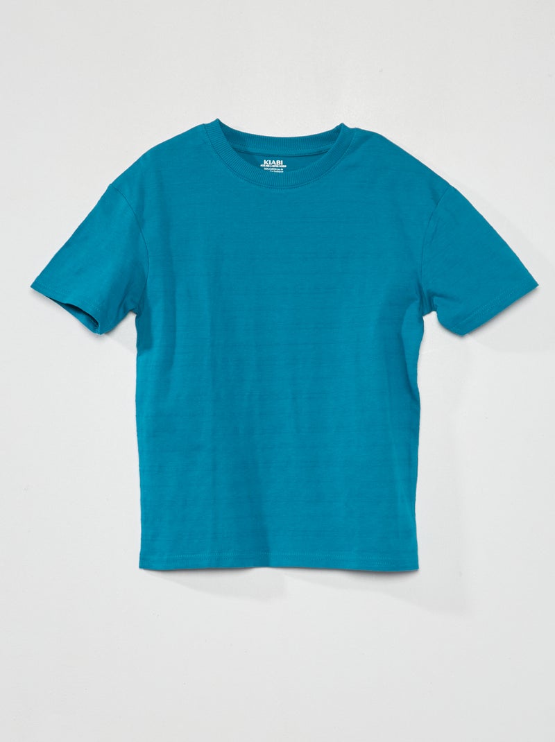 Camiseta de punto de fantasía VERDE - Kiabi