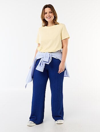 Camiseta de punto de manga corta