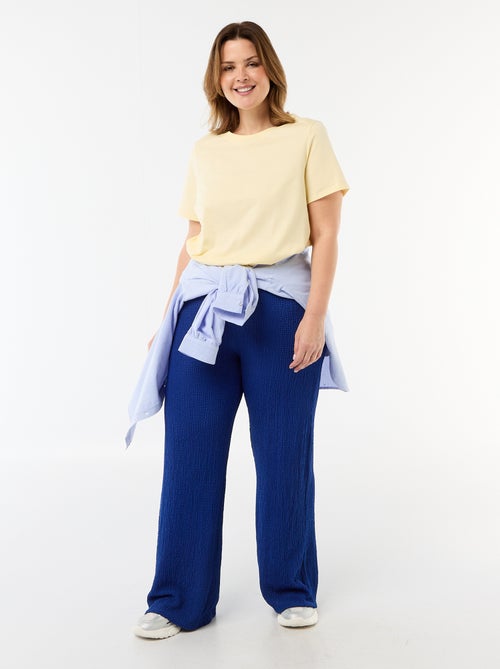 Camiseta de punto de manga corta - Kiabi