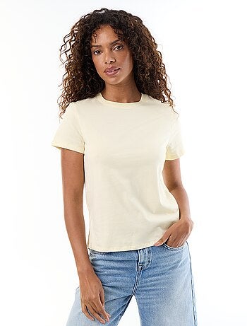 Camiseta de punto de manga corta