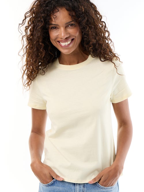 Camiseta de punto de manga corta - Kiabi
