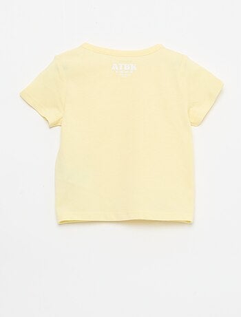 Camiseta de punto de manga corta