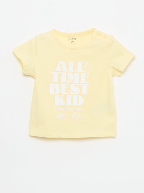Camiseta de punto de manga corta - Kiabi