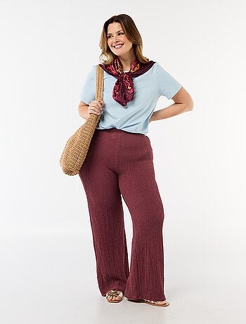 Camiseta de punto de manga corta