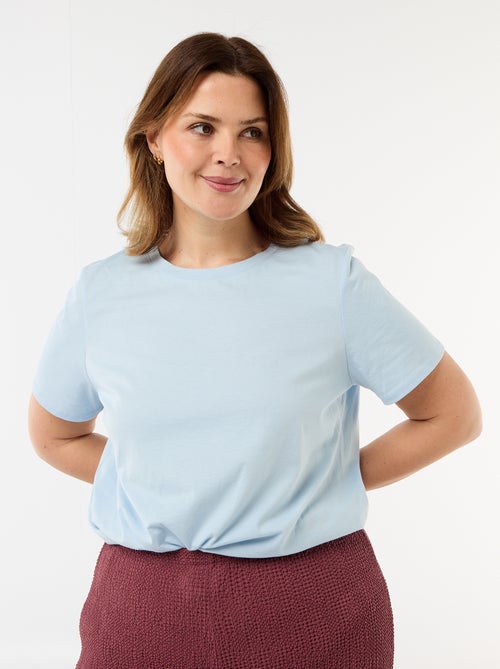 Camiseta de punto de manga corta - Kiabi