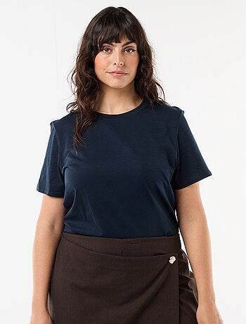 Camiseta de punto de manga corta