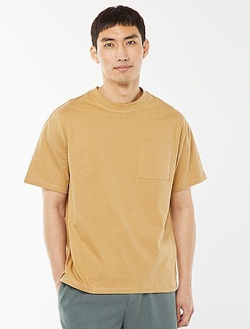 Camiseta de punto de manga corta