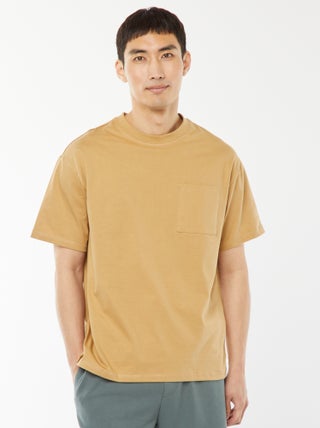 Camiseta de punto de manga corta