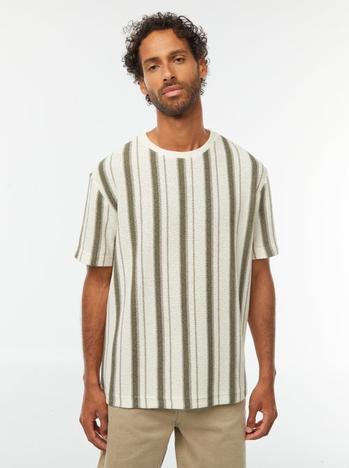 Camiseta de punto de manga corta - Kiabi