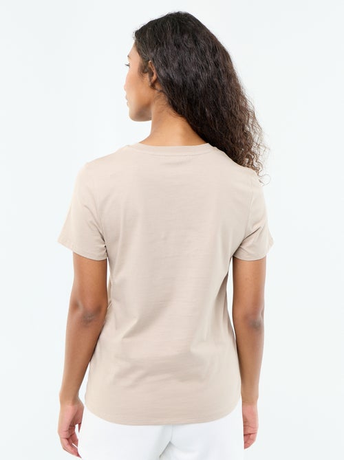 Camiseta de punto de manga corta - Kiabi