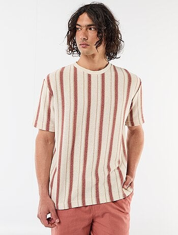 Camiseta de punto de manga corta