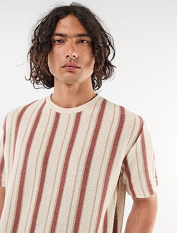 Camiseta de punto de manga corta