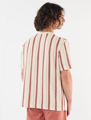 Camiseta de punto de manga corta