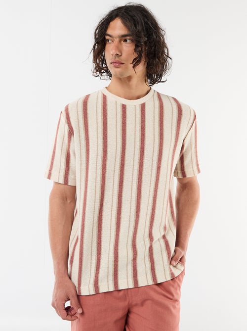 Camiseta de punto de manga corta - Kiabi