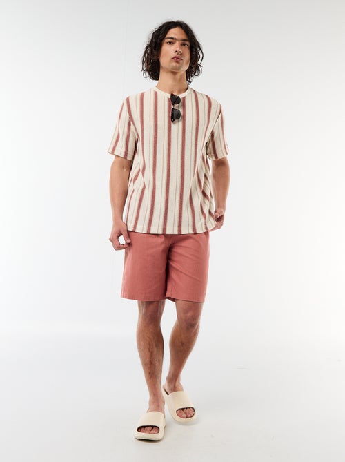 Camiseta de punto de manga corta - Kiabi