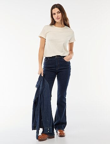 Camiseta de punto de manga corta