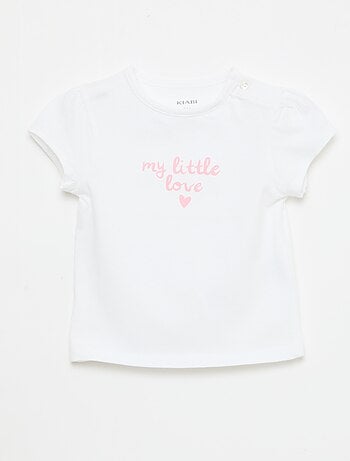 Camiseta de punto de manga corta