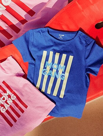 Camiseta de punto de manga corta 'Día de la Madre'