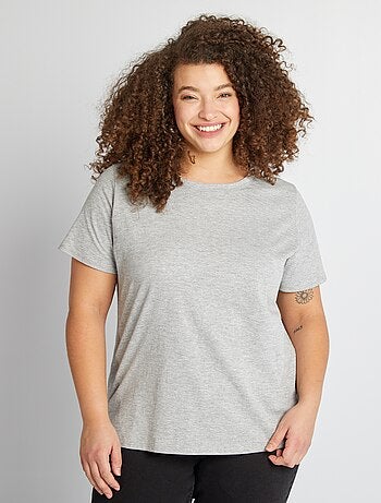 Camiseta de punto de manga corta