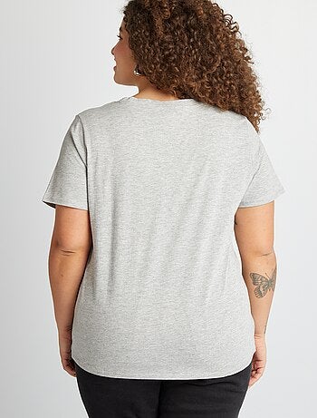 Camiseta de punto de manga corta