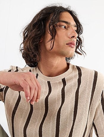 Camiseta de punto de manga corta