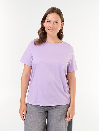 Camiseta de punto de manga corta