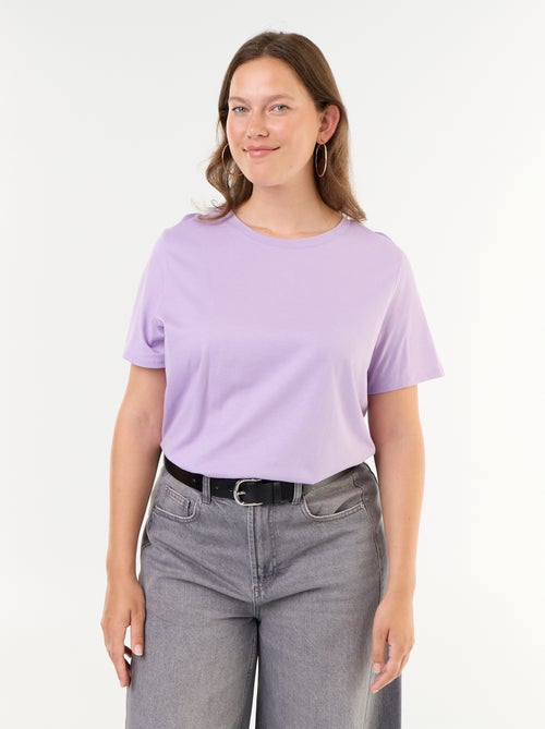 Camiseta de punto de manga corta - Kiabi