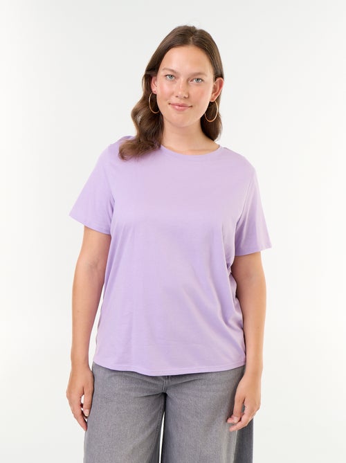 Camiseta de punto de manga corta - Kiabi