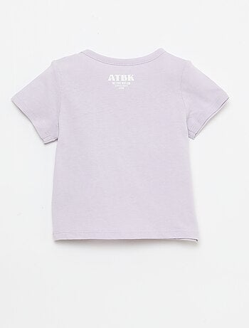 Camiseta de punto de manga corta