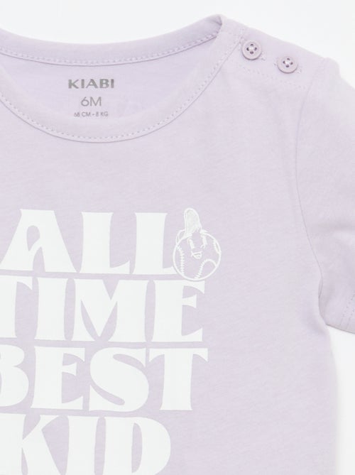 Camiseta de punto de manga corta - Kiabi