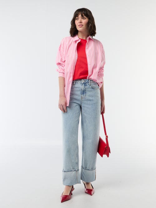 Camiseta de punto de manga corta - Kiabi Camiseta de punto de manga corta - Kiabi