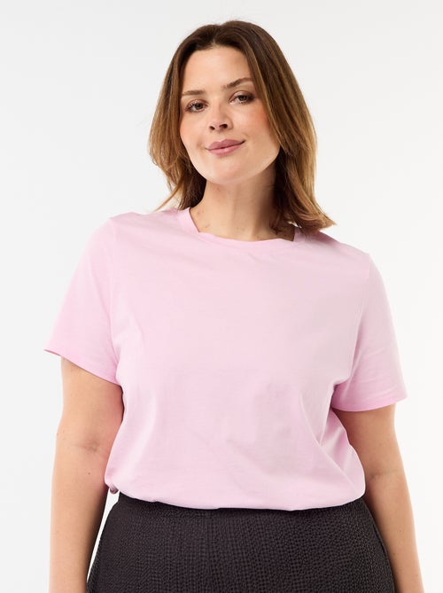 Camiseta de punto de manga corta - Kiabi