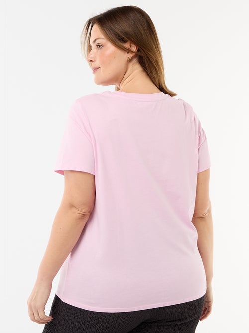 Camiseta de punto de manga corta - Kiabi