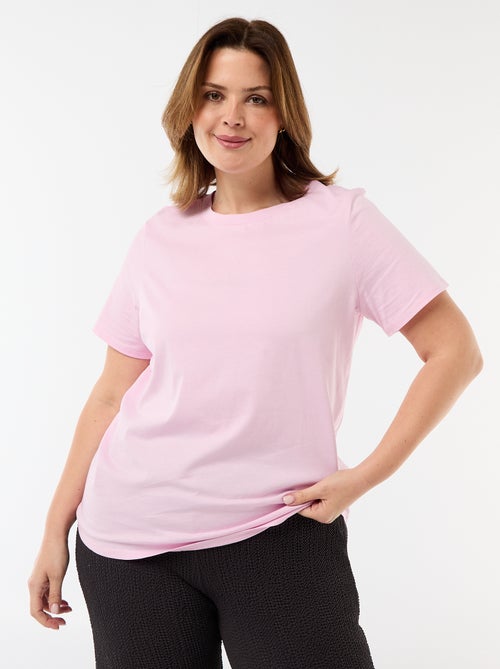 Camiseta de punto de manga corta - Kiabi