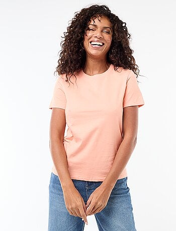 Camiseta de punto de manga corta