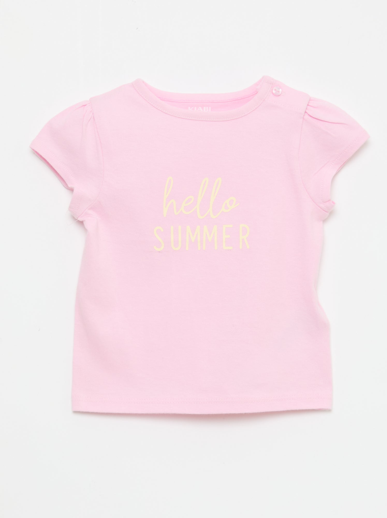 Camiseta de punto de manga corta