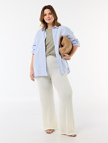 Camiseta de punto de manga corta