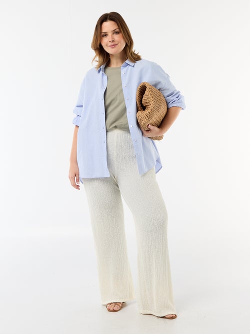 Camiseta de punto de manga corta - Kiabi