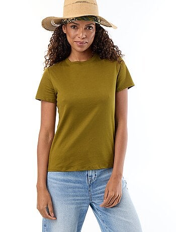 Camiseta de punto de manga corta