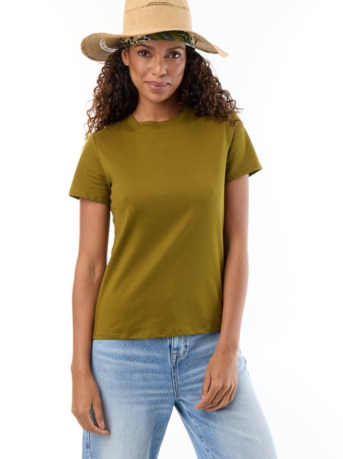 Camiseta de punto de manga corta - Kiabi Camiseta de punto de manga corta - Kiabi