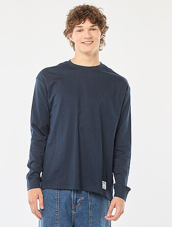 Camiseta de punto de manga larga