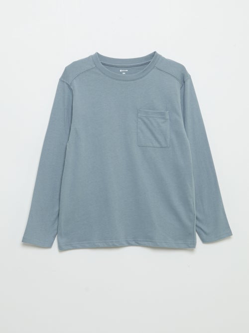 Camiseta de punto de manga larga - Kiabi Camiseta de punto de manga larga - Kiabi
