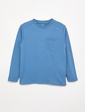 Camiseta de punto de manga larga